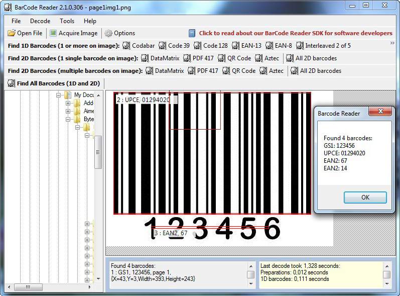 128 barcode specifications